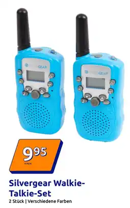 Action Silvergear Walkie- Talkie-Set Angebot