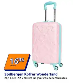 Action Spilbergen Koffer Wonderland Angebot