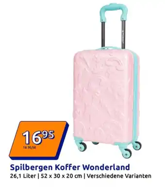 Action Spilbergen Koffer Wonderland Angebot
