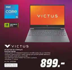 MediaMarkt Victus hp victus 16-r1356ng i5 gaming laptop Angebot