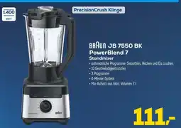 Euronics Braun jb 7550 bk powerblend 7 standmixer Angebot