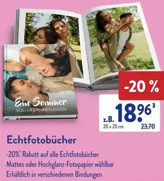 Aldi Süd Echtfotobücher Angebot