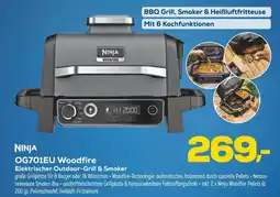 Euronics Ninja og701eu woodfire elektrischer outdoor-grill & smoker Angebot