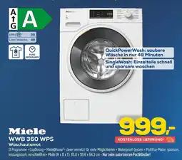 Euronics Miele wwb 360 wps waschautomat Angebot