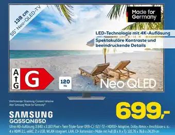 Euronics Samsung gq55qn85d Angebot