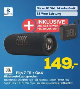 Euronics Jbl flip 7 te + go4 Angebot