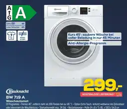 Euronics Bauknecht bw 719 a waschautomat Angebot