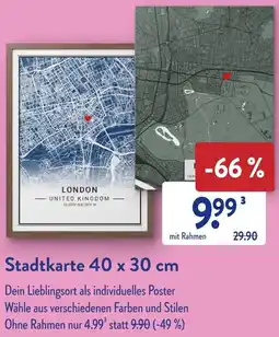 Aldi Süd Stadtkarte Angebot