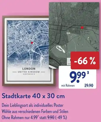 Aldi Süd Stadtkarte Angebot
