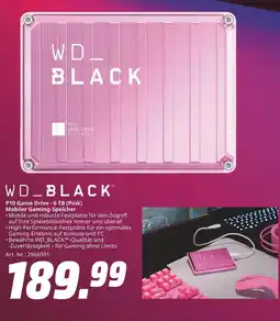 MediaMarkt Wd_black p10 game drive - 6 tb (pink) mobiler gaming-speicher Angebot