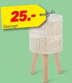 Höffner Übertopf auf holzbeinen Angebot