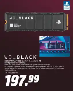 MediaMarkt Wd_black sn850p nvme ssd Angebot