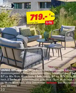 Höffner Khg lounge-set 'gibraltar' Angebot