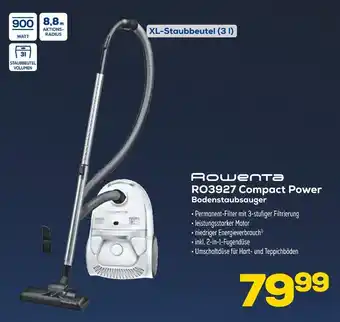 Euronics Rowenta ro3927 compact power bodenstaubsauger Angebot