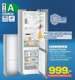 Euronics Liebherr kgnsf 57va03 kühl-gefrier-kombination Angebot