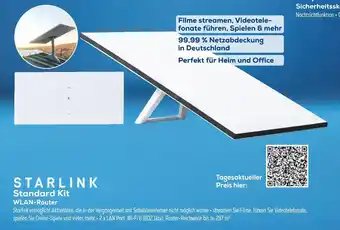 Euronics Starlink standard kit wlan-router Angebot