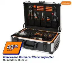 Action Werckmann Rollbarer Werkzeugkoffer Angebot