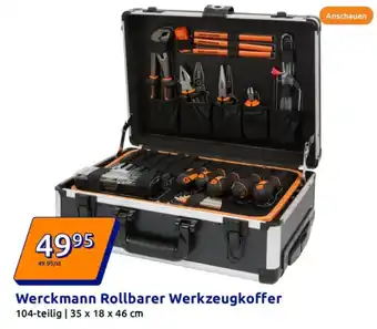 Action Werckmann Rollbarer Werkzeugkoffer Angebot