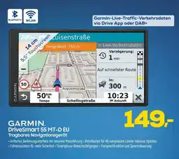 Euronics Garmin drivesmart 55 mt-d eu tragbares navigationsgerät Angebot