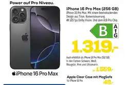Euronics Apple iphone 16 pro max (256 gb) oder iphone 16 pro max (512 gb) oder apple clear case mit magsafe Angebot