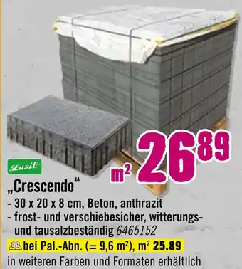 Hornbach Leusit crescendo Angebot