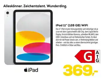 Euronics Apple ipad 11 (128 gb) wifi Angebot