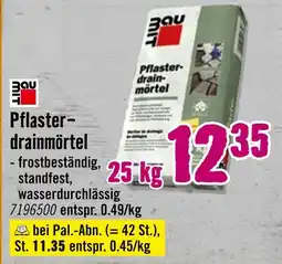 Hornbach Baumit pflaster-drainmörtel Angebot