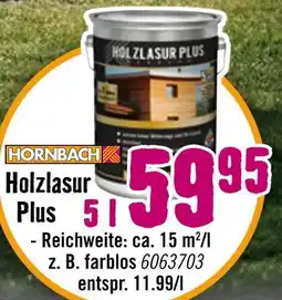 Hornbach Hornbach holzlasur plus Angebot