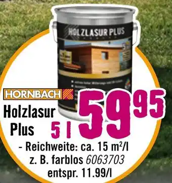Hornbach Hornbach holzlasur plus Angebot