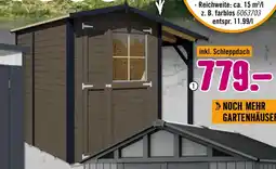Hornbach Holz-gartenhaus Angebot