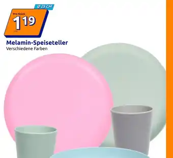 Action Melamin-Speiseteller Angebot