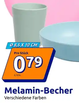 Action Melamin-Becher Angebot