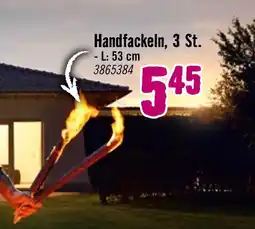 Hornbach Handfackeln Angebot