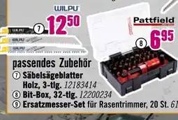 Hornbach Wilpu oder pattfield säbelsägeblätter oder bit-box, 32-tlg Angebot