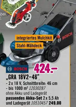 Hornbach Bosch gra 18v2-46 Angebot