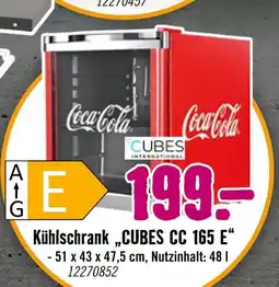 Hornbach Cubes kühlschrank „cubes cc 165 e“ Angebot