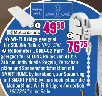 Hornbach Wi-fi bridge oder rollomotor „cmd-02 pull“ Angebot