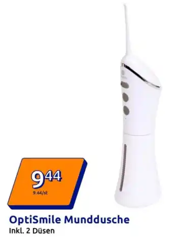 Action OptiSmile Munddusche Angebot