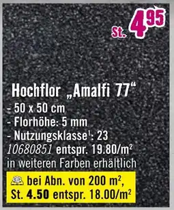 Hornbach Hochflor „amalfi 77“ Angebot