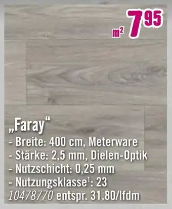 Hornbach Faray Angebot