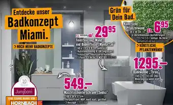 Hornbach Badkonzept miami Angebot