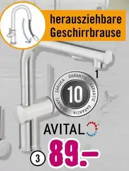 Hornbach Avital küchenarmaturen „sitka“ Angebot
