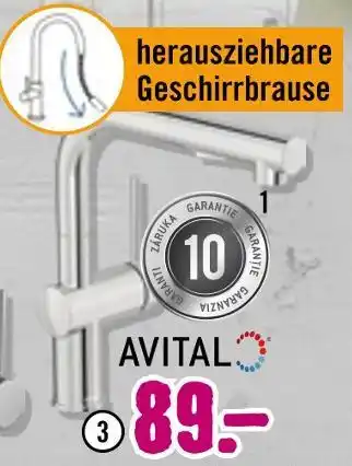 Hornbach Avital küchenarmaturen „sitka“ Angebot