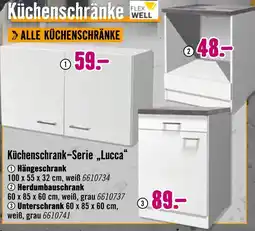 Hornbach Küchenschrank-serie „lucca“ Angebot