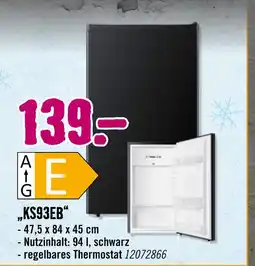 Hornbach Kühlschränke „ks93eb“ Angebot