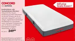 Matratzen Concord Concord komfortschaum- oder taschenfederkern-matratze Angebot