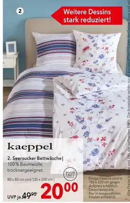 Matratzen Concord Kaeppel seersucker bettwäsche Angebot