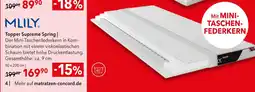 Matratzen Concord Mlily topper supreme spring Angebot