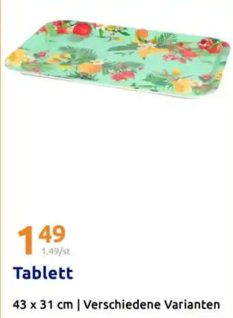 Action Tablett Angebot