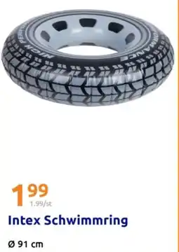 Action Intex Schwimmring Angebot